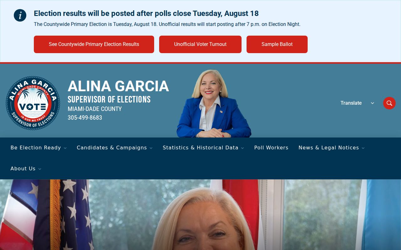 Hialeah neighbors Miami-Dade Elections services
